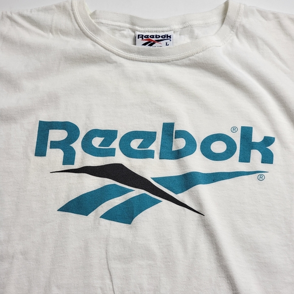Vintage Reebok Logo Shirt - Picture 3 of 9